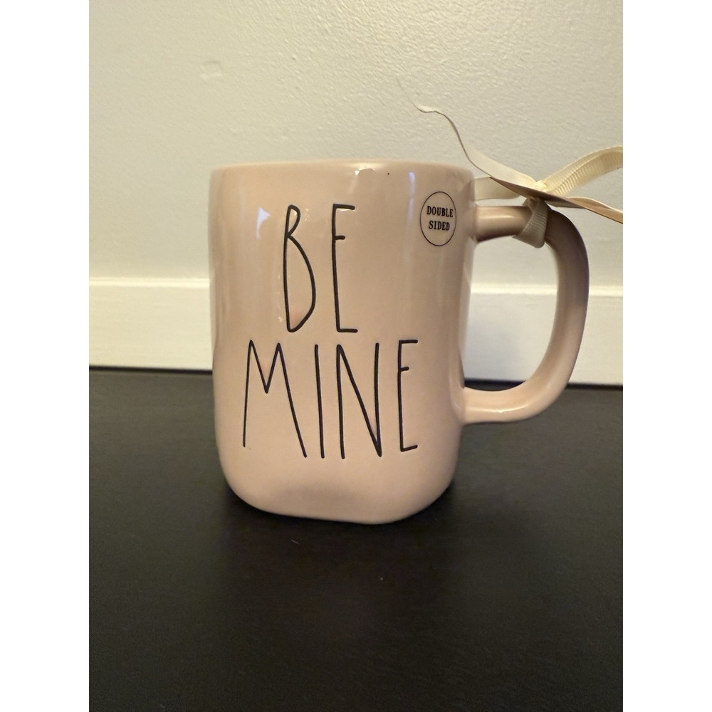Rae Dunnβ Pink "Be Mine" Ceramic Coffee/Tea Mug Artisan Collection